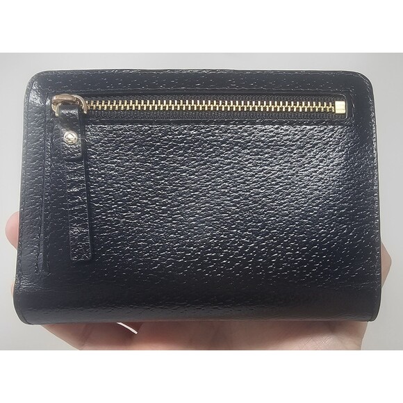 Kate Spade Grove Street Tellie Bifold Black Lesther Wallet 5x3.5" - Picture 3 of 16